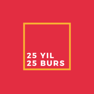 25. Yıl Bursu Logosu